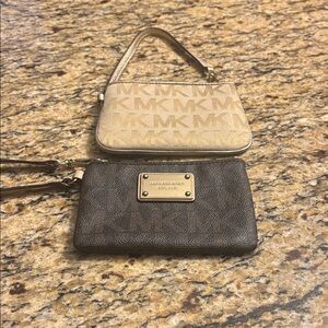 Michael Kors Logo Wristlets